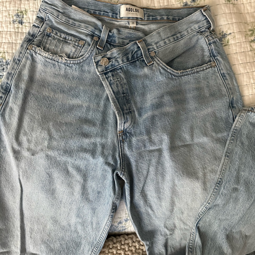 Agolde cross over jeans
